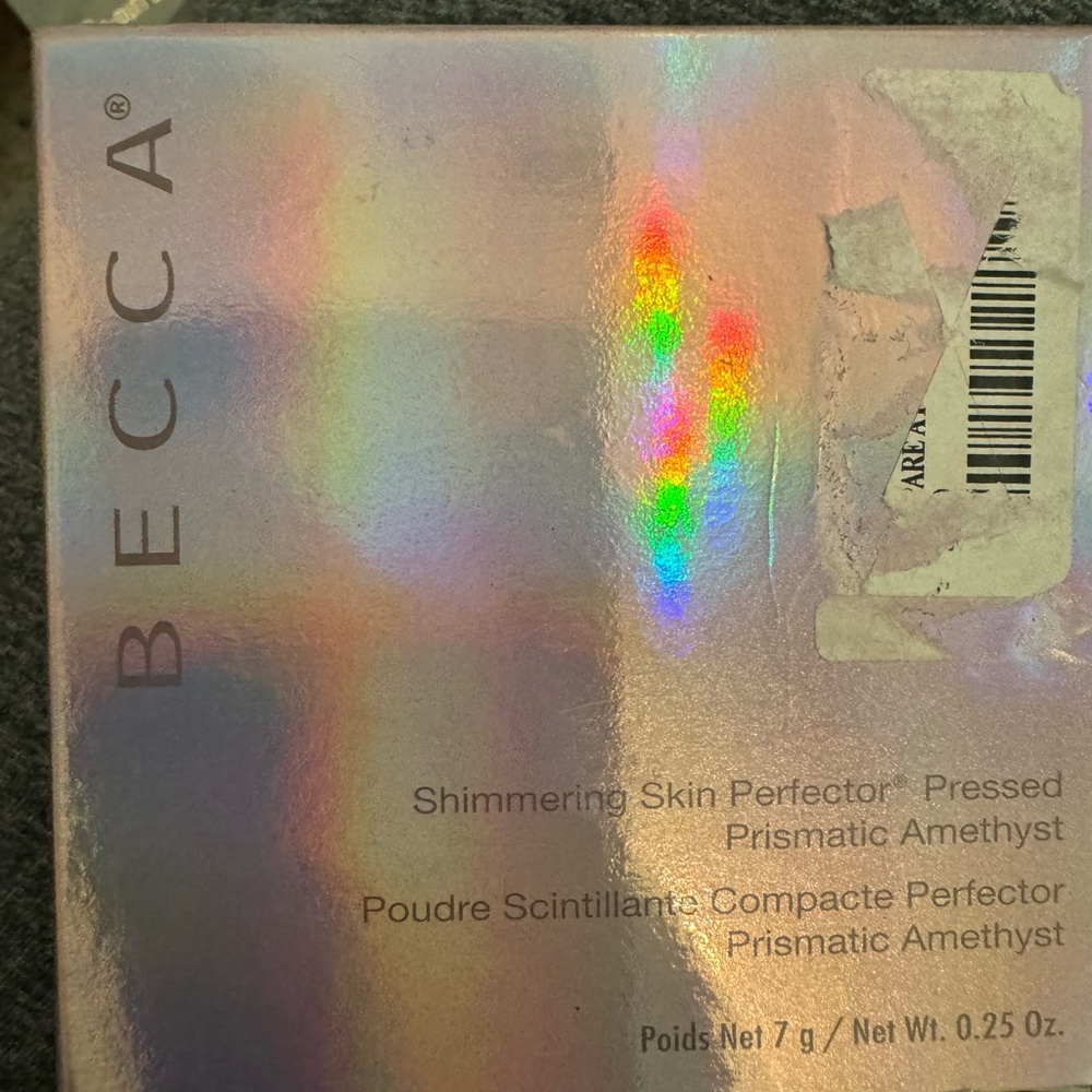 New in box Becca shimmering skin perfector pressed prismatic amethyst